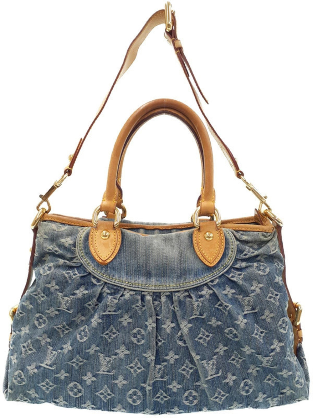 Louis Vuitton Monogram Denim Neo Cavi Bag